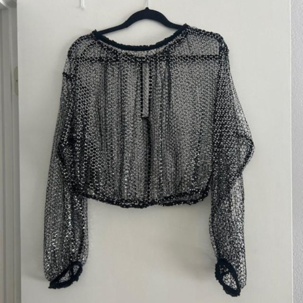 Free People sequin top